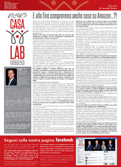 CasaLab News Maggio 2019