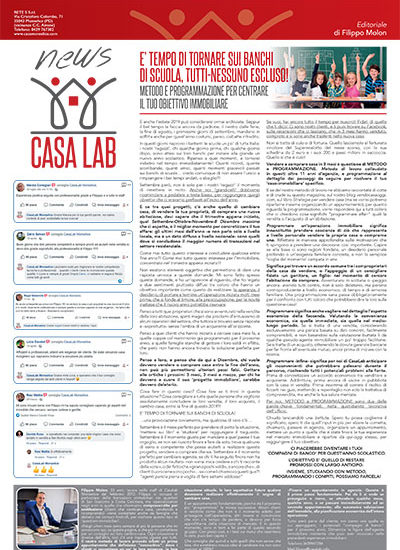 CasaLab News Settembre 2019
